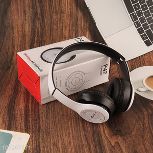 New Product Wireless Bluetooth Headphones Foldable Stereo Music Headphones