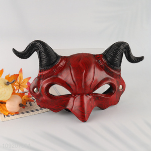 High Quality Halloween Devil Mask Demon Mask Scary Half Face Mask