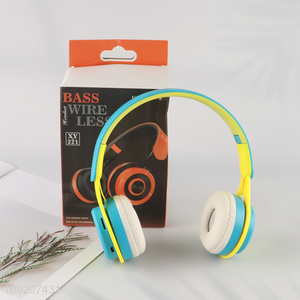 High Quality Wireless Bluetooth Headphones Foldable Super Bass Headphones