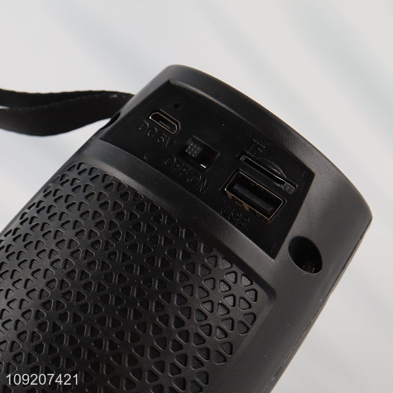 Good Quality Wireless Bluetooth Speaker Barrel Shaped Wireless Speaker