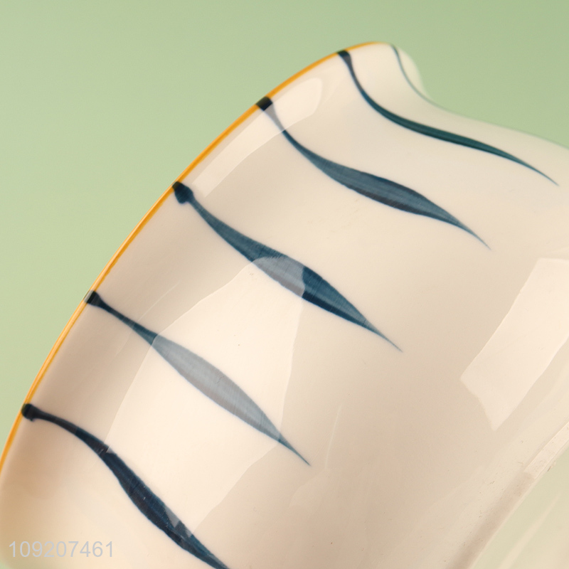 New Arrival Ceramic Bowl with Handle Porcelain Bowl with Handle