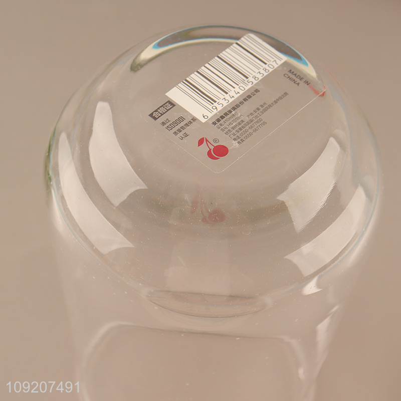 High Quality Clear Glass Cup Stemless Wine Whiskey Glasses