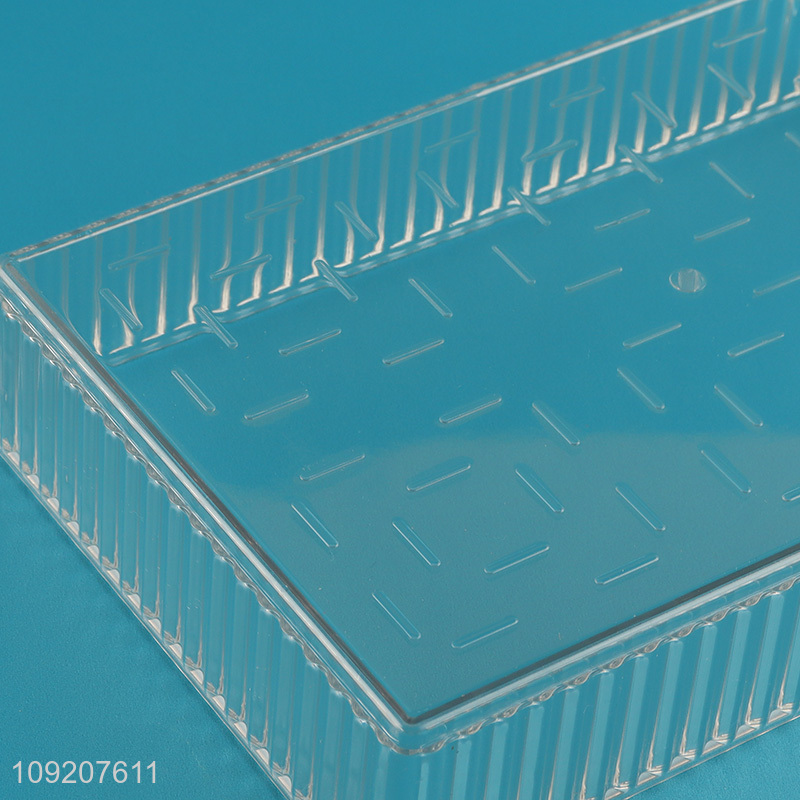 High Quality Multi-Function Desktop Organizer Thick Plastic Drawer Makeup Organizer