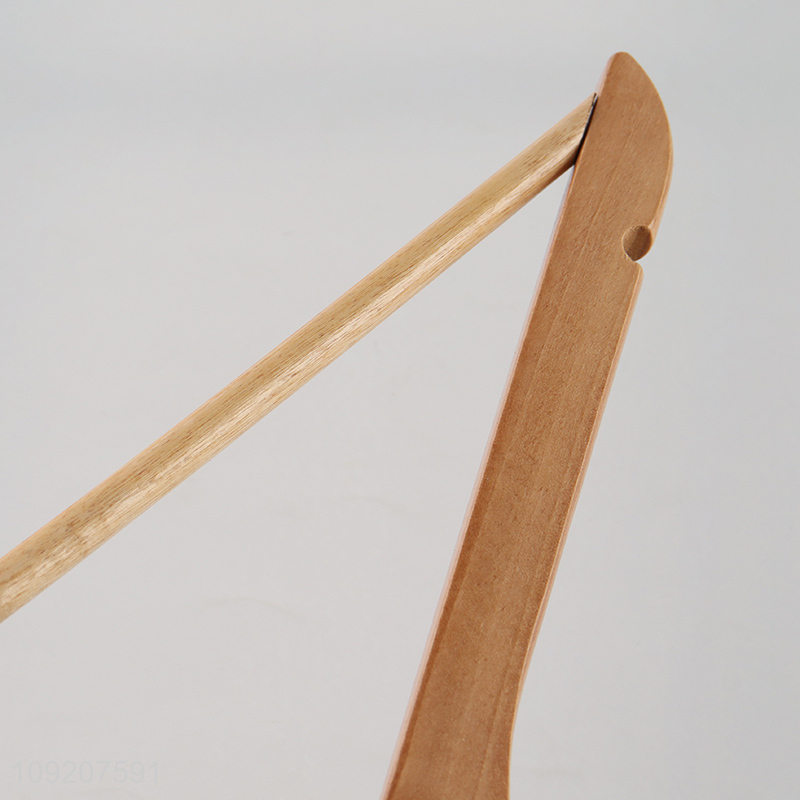 Factory Supply Wooden Clothes Hanger Wooden Suit Coat Jacket Hanger