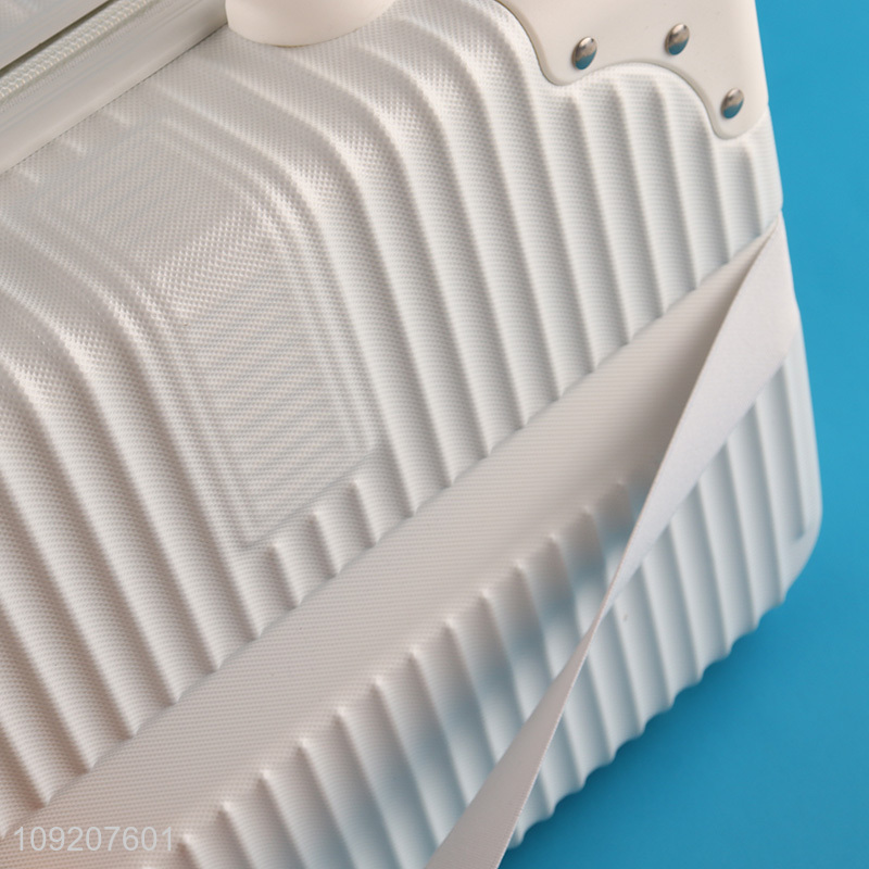 High Quality Portable Makeup Suitcase Hard Shell Travel Cosmetic Box