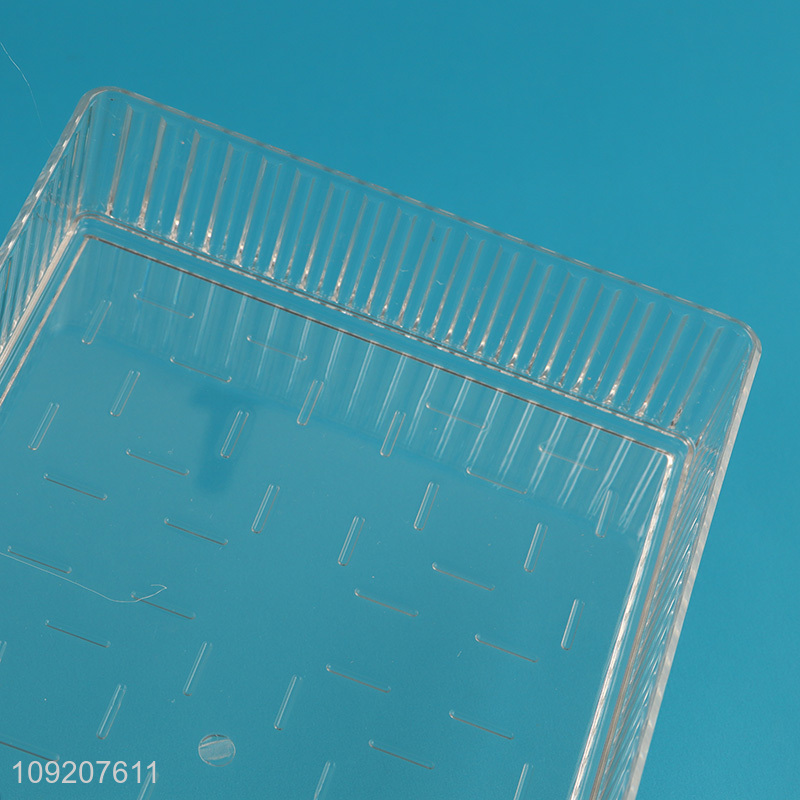 High Quality Multi-Function Desktop Organizer Thick Plastic Drawer Makeup Organizer