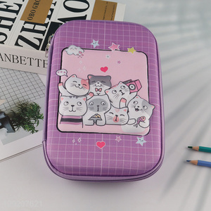 Wholesale Cute Cartoon Pencil Case Large Capacity Stationery Case for Students