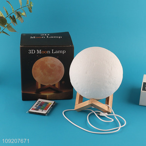 Online Wholesale 3D Moon Lamp Touch & Remote Control Led Night Light