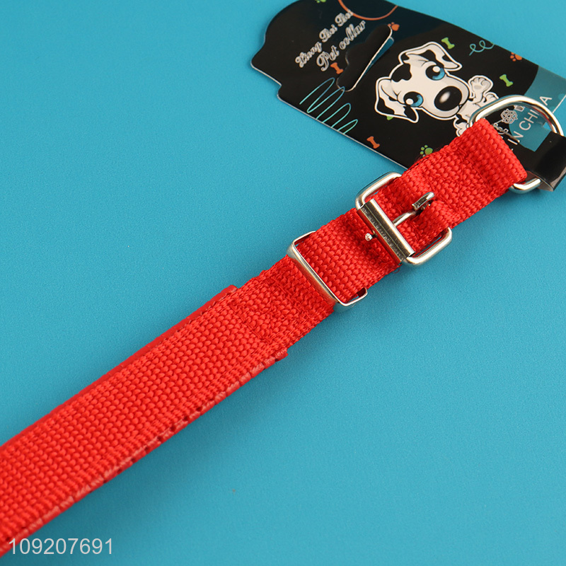 Hot Selling Adjustable Dog Collar Durable Breathable Dog Collar