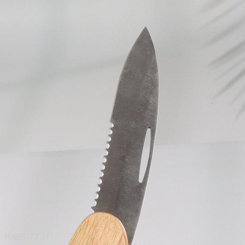 China products portable folding multifunctional barbecue tool barbecue spatula fork knife