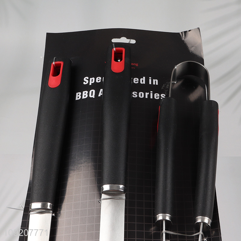 Popular products 3pcs professional outdoor picnic tool barbecue tool set