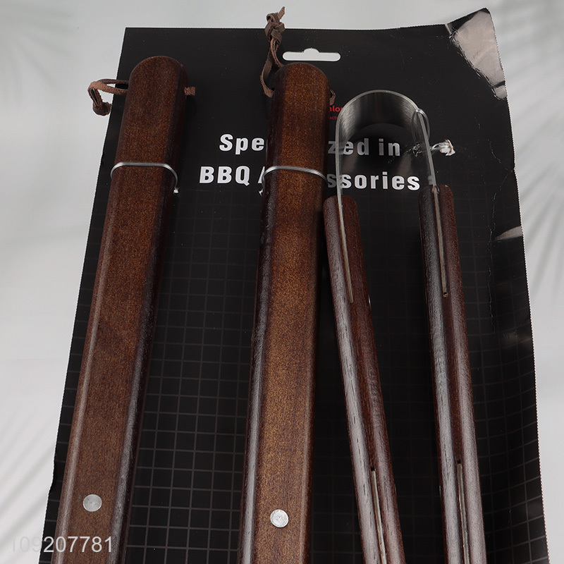 New arrival 3pcs outdoor barbecue tool set barbecue spatula barbecue clips set