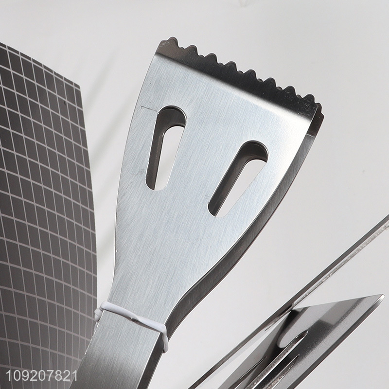 Most popular 3pcs outdoor barbecue tool set picnic tool set