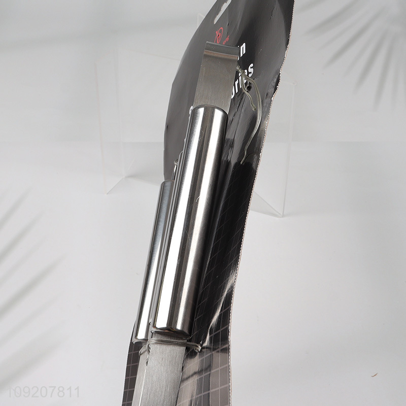 China supplier 3pcs stainless steel barbecue tool set barbecue fork barbecue spatula set