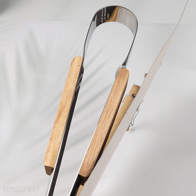 Factory price 3pcs professional barbecue tool set barbecue clips barbecue fork set