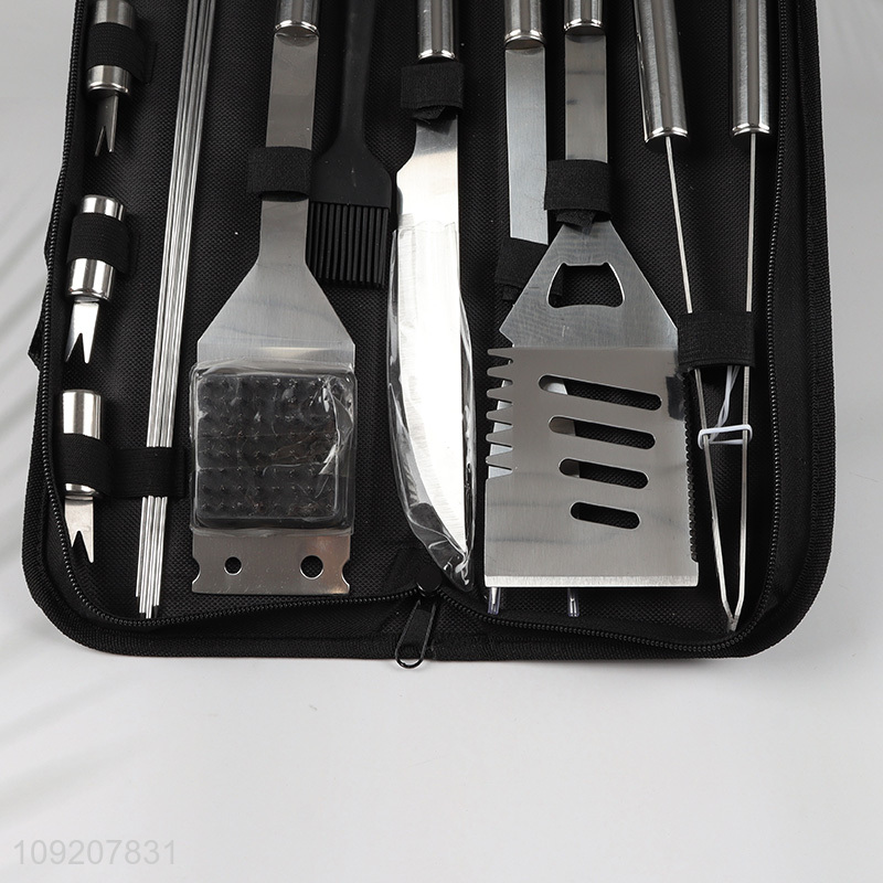 Top selling professional barbecue tool set barbecue spatula barbecue clips set