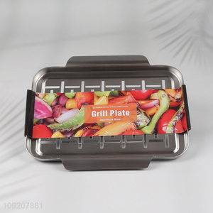 Hot items stainless steel barbecue tool barbecue grill <em>plate</em>