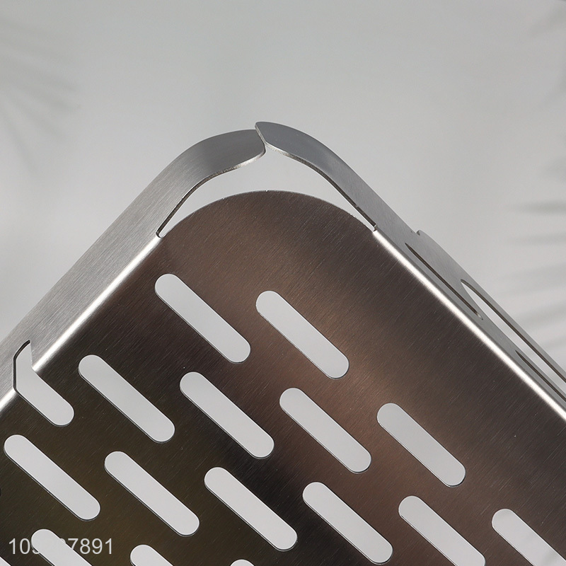 Popular products stainless steel barbecue tool barbecue grill plate with handle