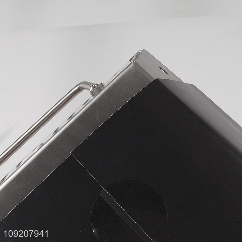 Online wholesale stainless steel barbecue grill basket vegetable basket