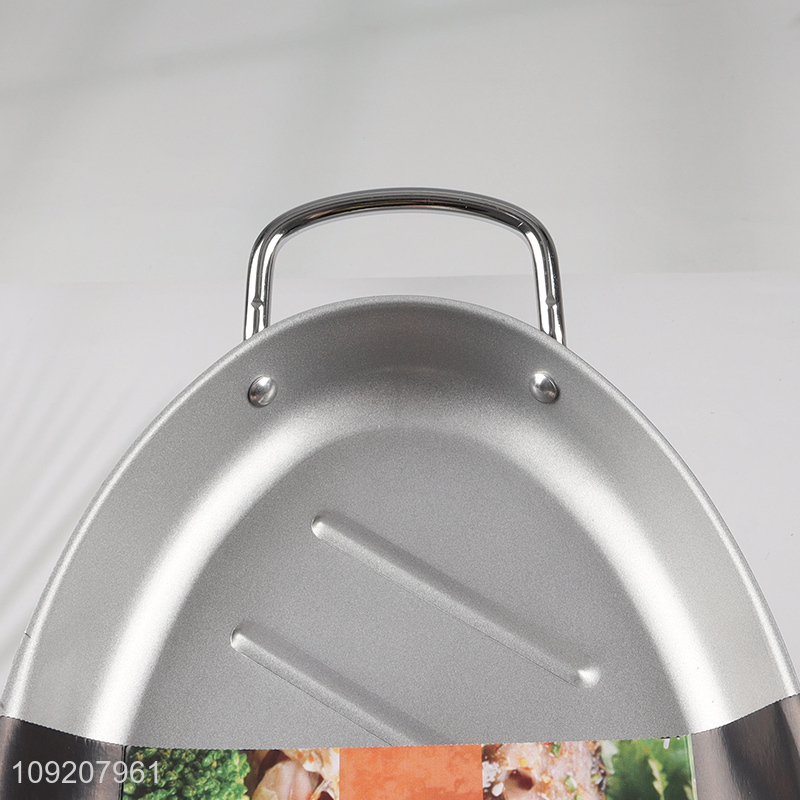 Most popular professional non-stick coating fish pan barbecue pan