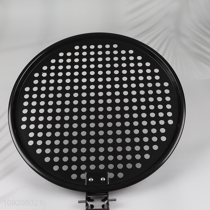 Good quality stainless steel barbecue tool barbecue pan pizza pan