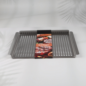 Best selling professional stainless steel barbecue grill topper barbecue tool