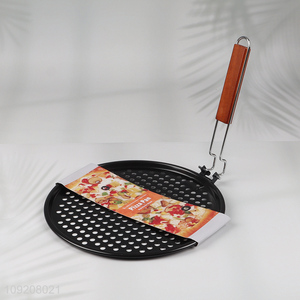 Good quality stainless steel barbecue tool barbecue pan pizza pan
