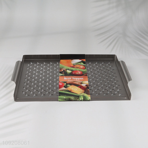 China products non-stick stainless steel barbecue grill topper