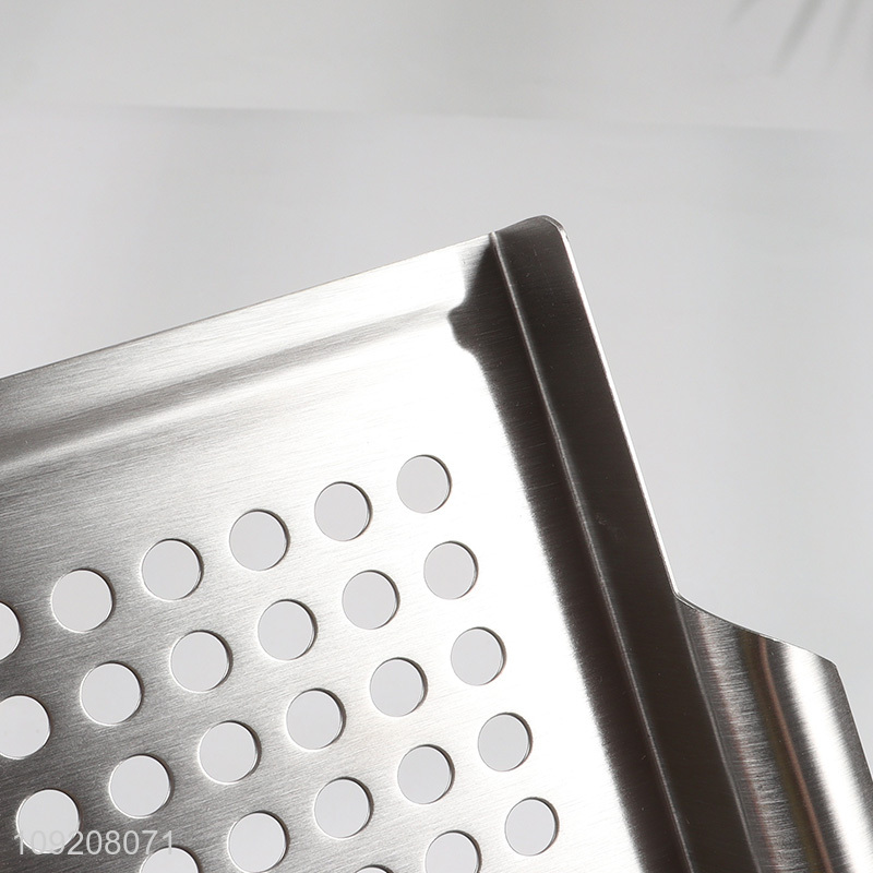 Top quality rectangle stainless steel barbecue tool barbecue grill topper