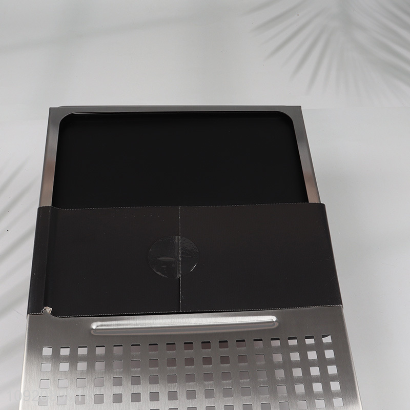 Good price stainless steel barbecue grill pan barbecue tray for sale