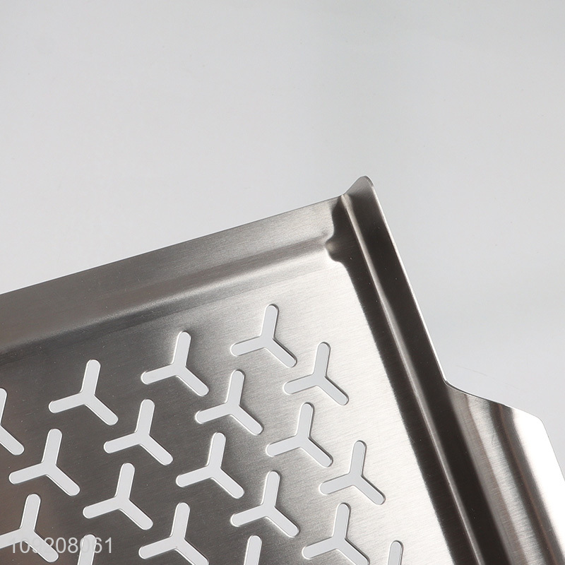 China products non-stick stainless steel barbecue grill topper