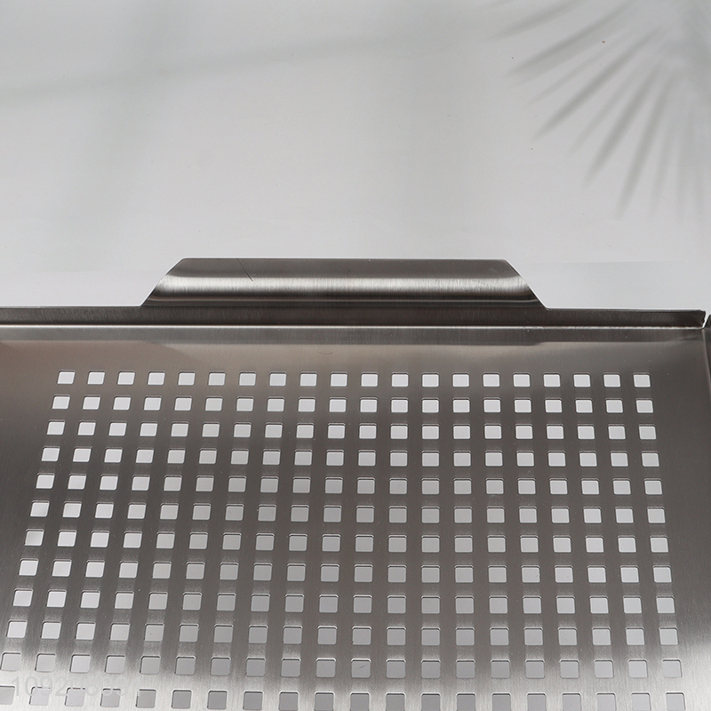 Best quality professional stainless steel barbecue grill topper for sale