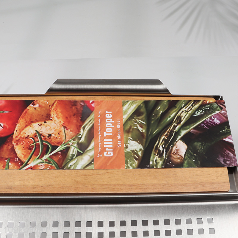 Best quality professional stainless steel barbecue grill topper for sale