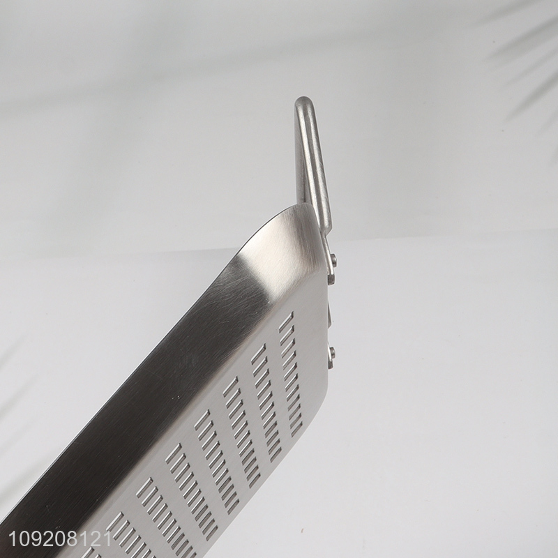 Hot selling stainless steel grill grid barbecue plate with handle