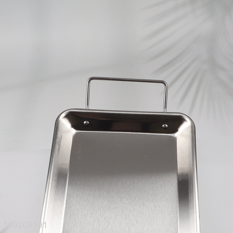 Hot selling stainless steel chicken grill tray grill drying rack