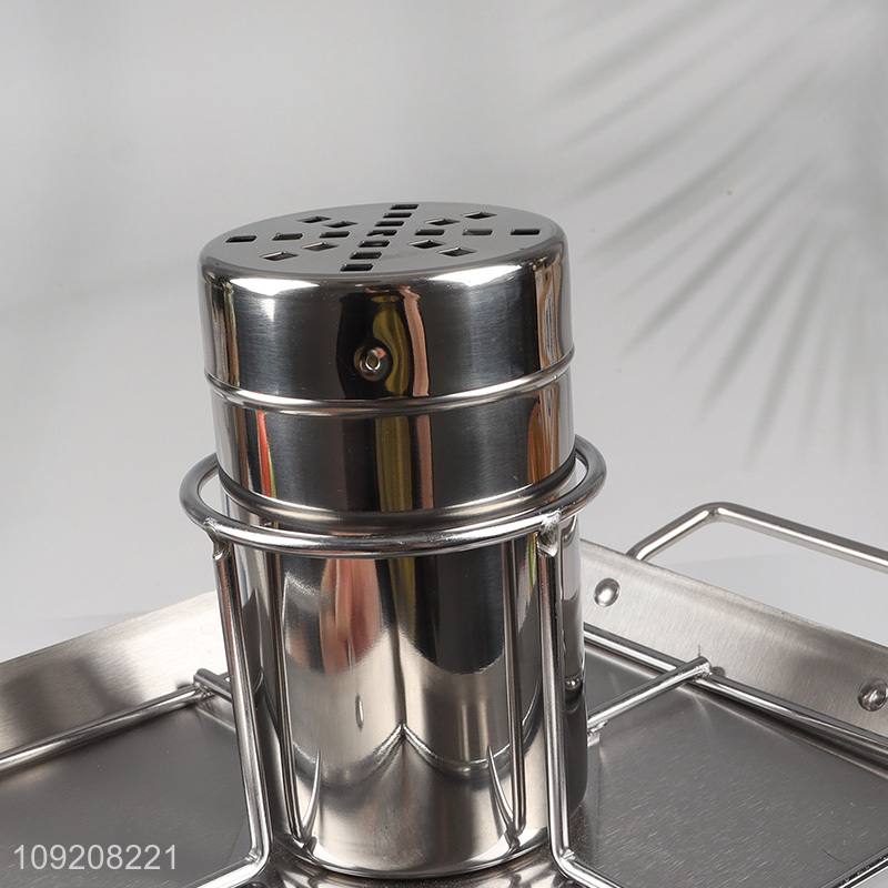 Hot items stainless steel chicken roaster barbecue roaster pan