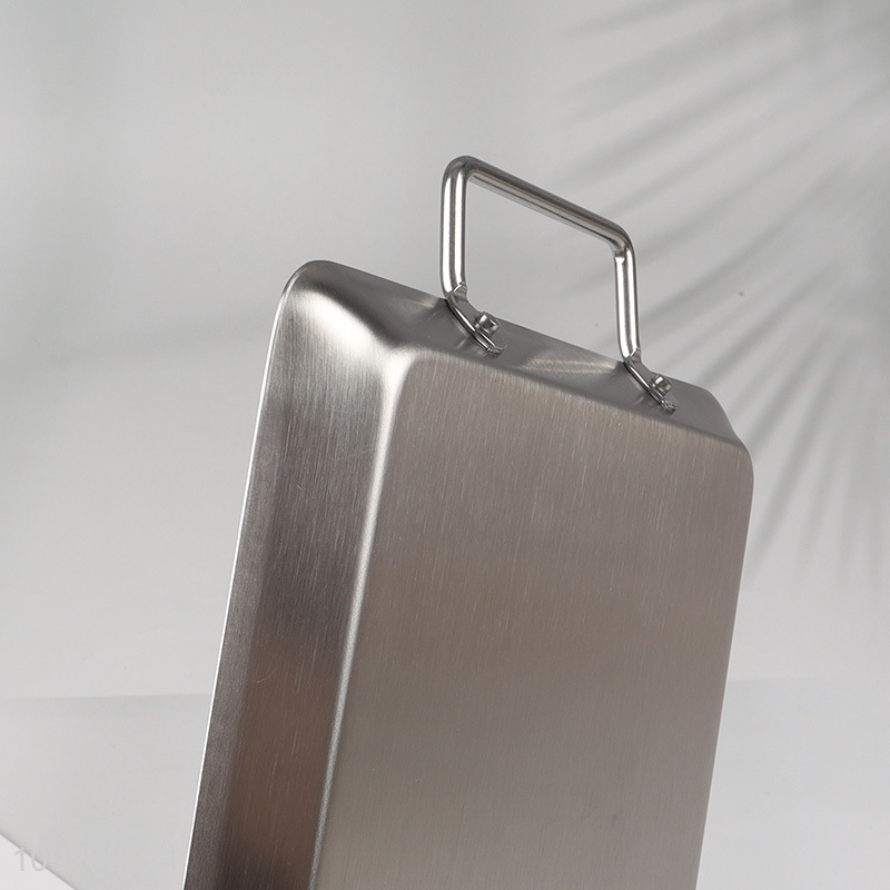 Hot items stainless steel chicken roaster barbecue roaster pan