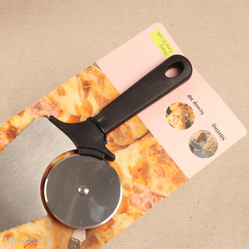 China products stainless steel pizza spatula pizza wheel for sale