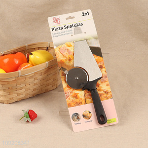 China products stainless steel pizza spatula pizza wheel for sale