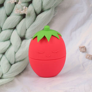 China products strawberry shape silicone ice mold makeup ice pack tool