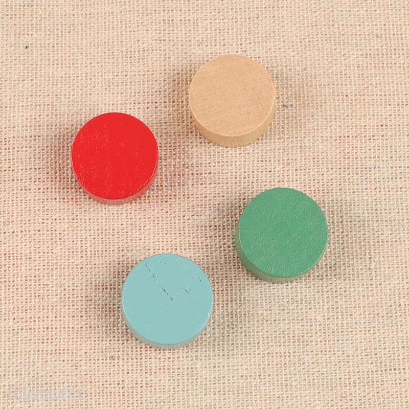 China factory wooden family tabletop games shooting games