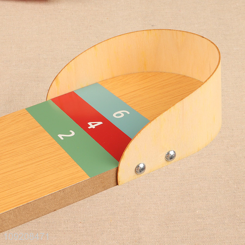 China factory wooden family tabletop games shooting games