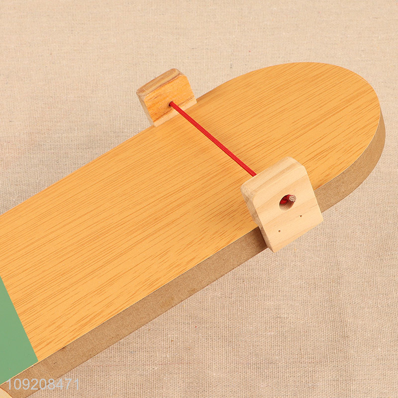 China factory wooden family tabletop games shooting games