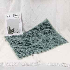 Popular products anti-slip home decor chenille <em>floor</em> <em>mat</em>