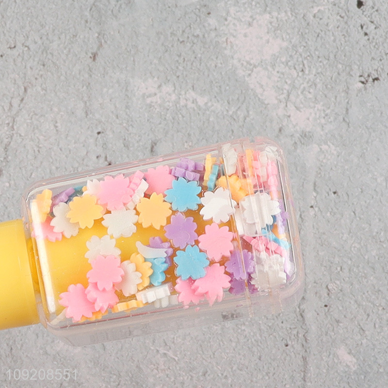 Good selling multicolor highlighter pen set school students stationery