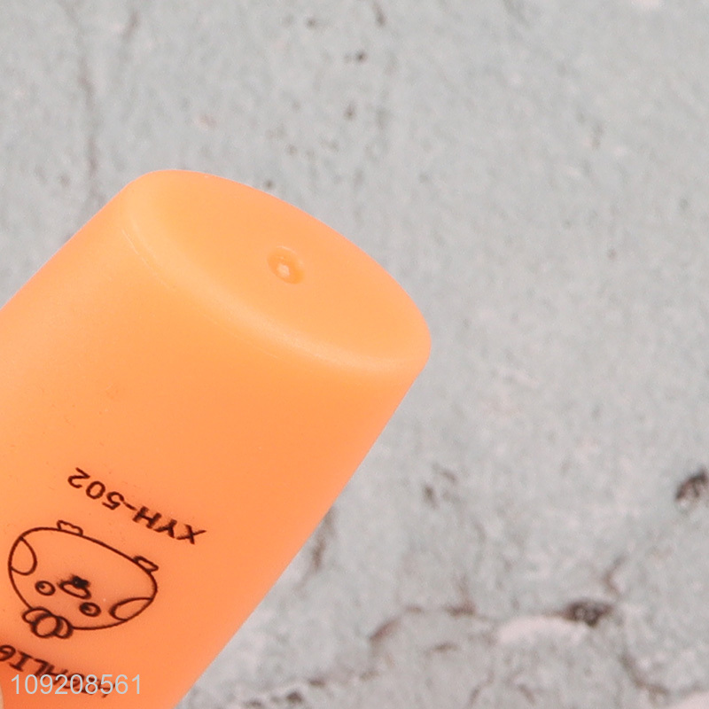 Hot selling multicolor students stationery highlighter pen set wholesale