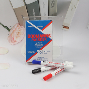 China supplier 12pcs school office waterproof writing marker set