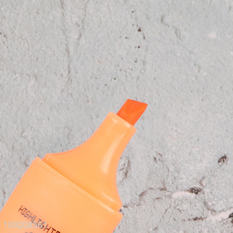 Hot selling multicolor students stationery highlighter pen set wholesale