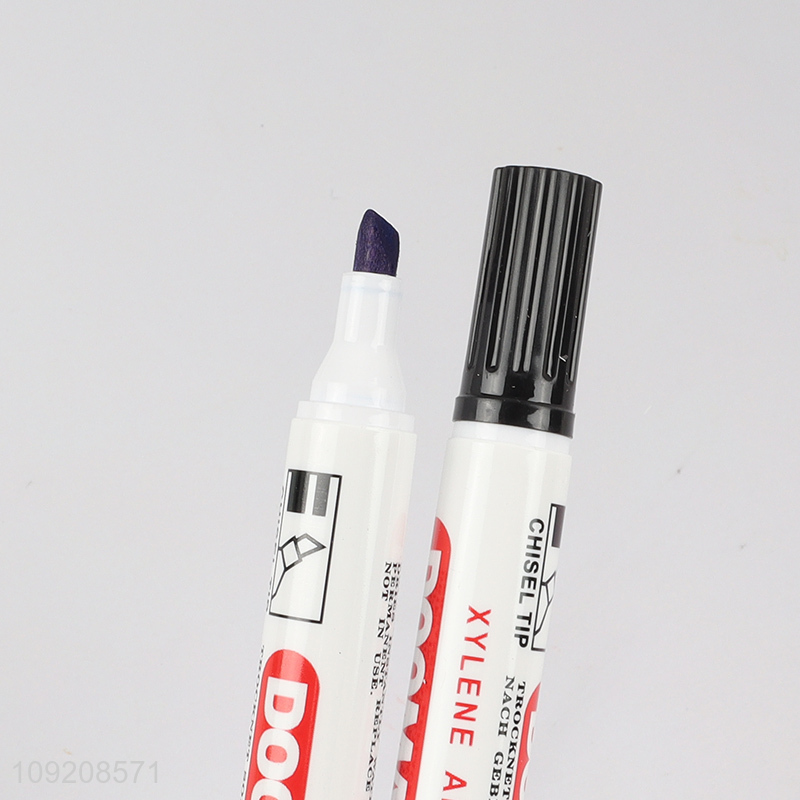 China supplier 12pcs school office waterproof writing marker set