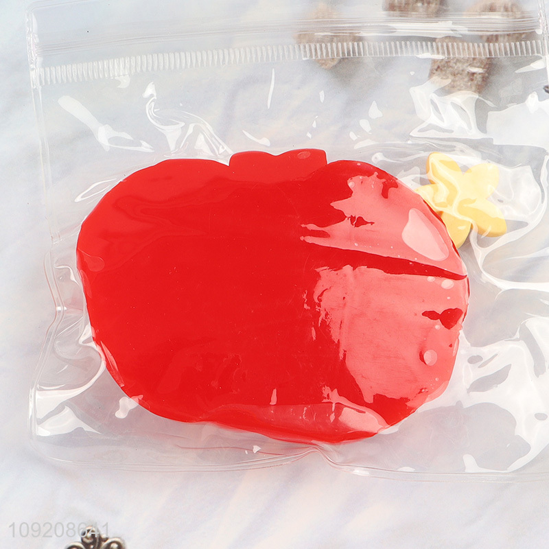 Yiwu market apple shape non-toxic squeeze toys stress relief toys